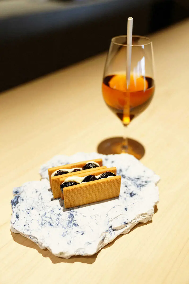 【画像・写真】王将戦第3局2日目午前のおやつ　藤井王将はバターサンド、永瀬九段は「同じものがいい」と…