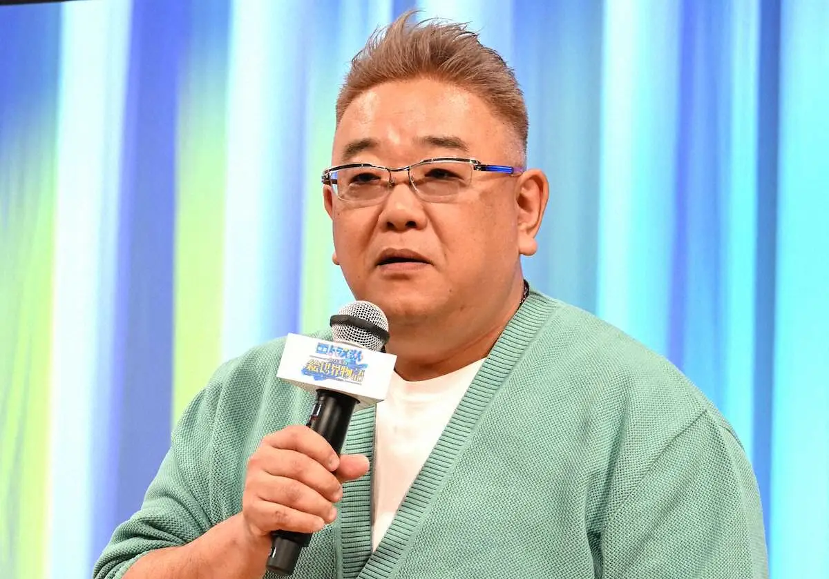 【画像・写真】サンド伊達　「娘に誇らしい」映画ドラえもん出演も「7時間ぐらいかかりました…」アフレコ収録で大苦戦