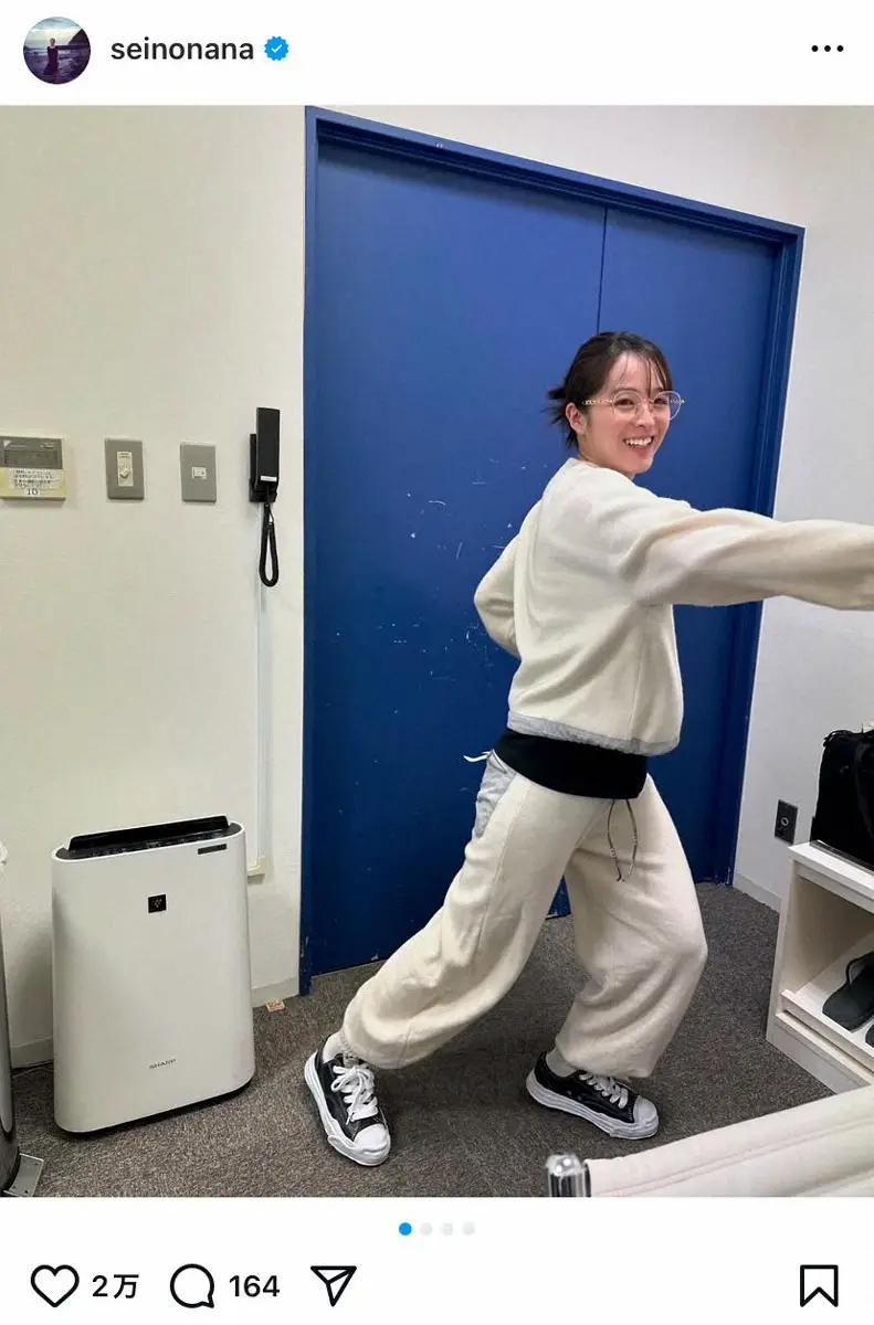 【画像・写真】華麗アクションにファンもん絶　フジ月9主演女優オフショに絶賛の嵐「可愛すぎてKO」「かっこいい」