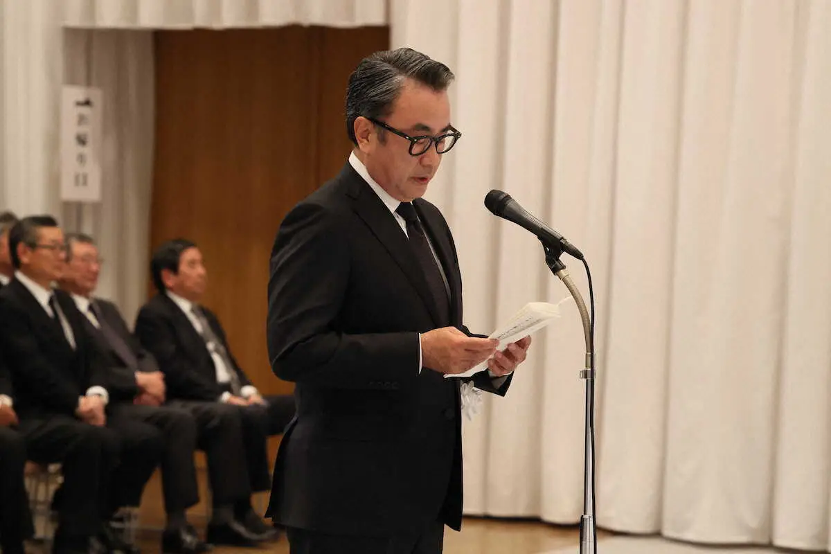 【画像・写真】三谷幸喜氏　西田敏行さんお別れの会で弔辞「西田さんの言葉があるから僕は今も」　「ステキな金縛り」など