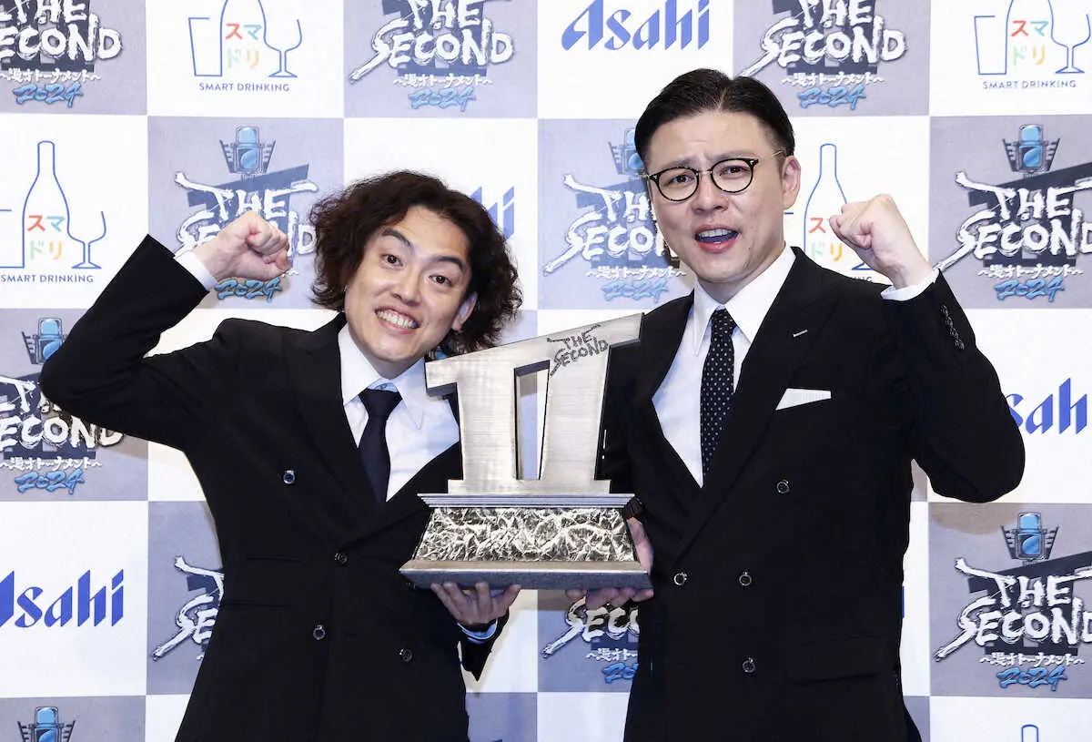 【画像・写真】2代目王者のガクテンソク奥田　「THE SECOND」ならではの悩み告白「40オーバーなんで…」