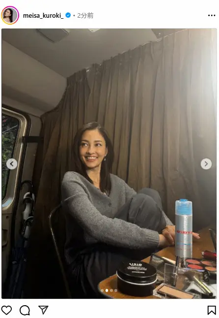 【画像・写真】黒木メイサ　うるうる瞳＆超美まつ毛に美肌！「どアップ」最新ショットが大反響　「女神」「奇麗過ぎる」