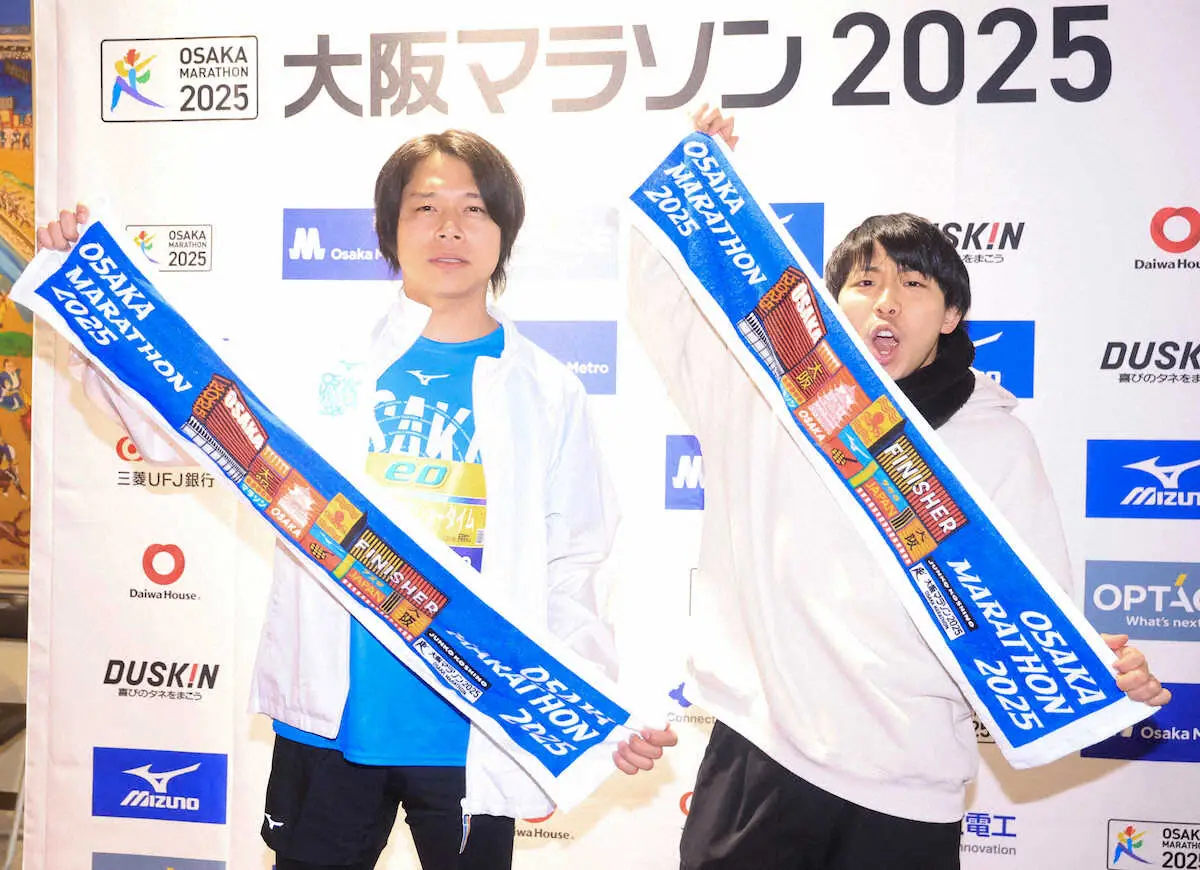 【画像・写真】フースーヤ　大阪マラソンチャレンジラン7・2キロ挑戦　田中ショータイム「息が上がらなかった」