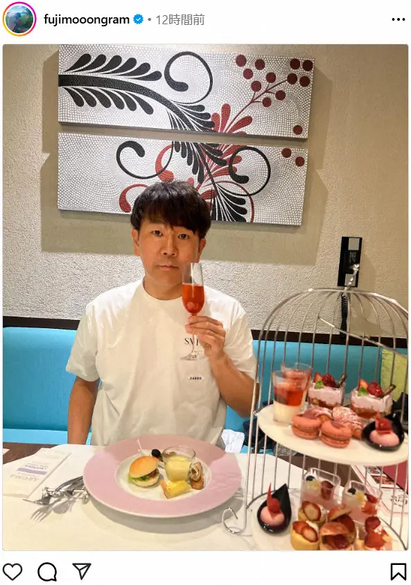 【画像・写真】藤本敏史「長女にどうしてもって…」娘との“ヌン活”を報告「良きパパ」「娘さん本当に素敵すぎ」の声