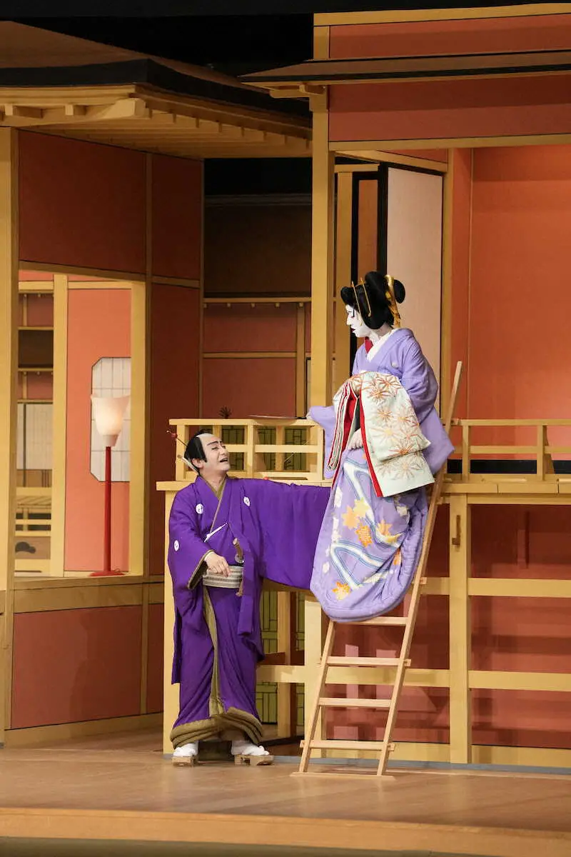 【画像・写真】片岡愛之助が昨年11月末以来の舞台復帰　妻藤原紀香見守る中　大星由良之助で53歳誕生日飾る