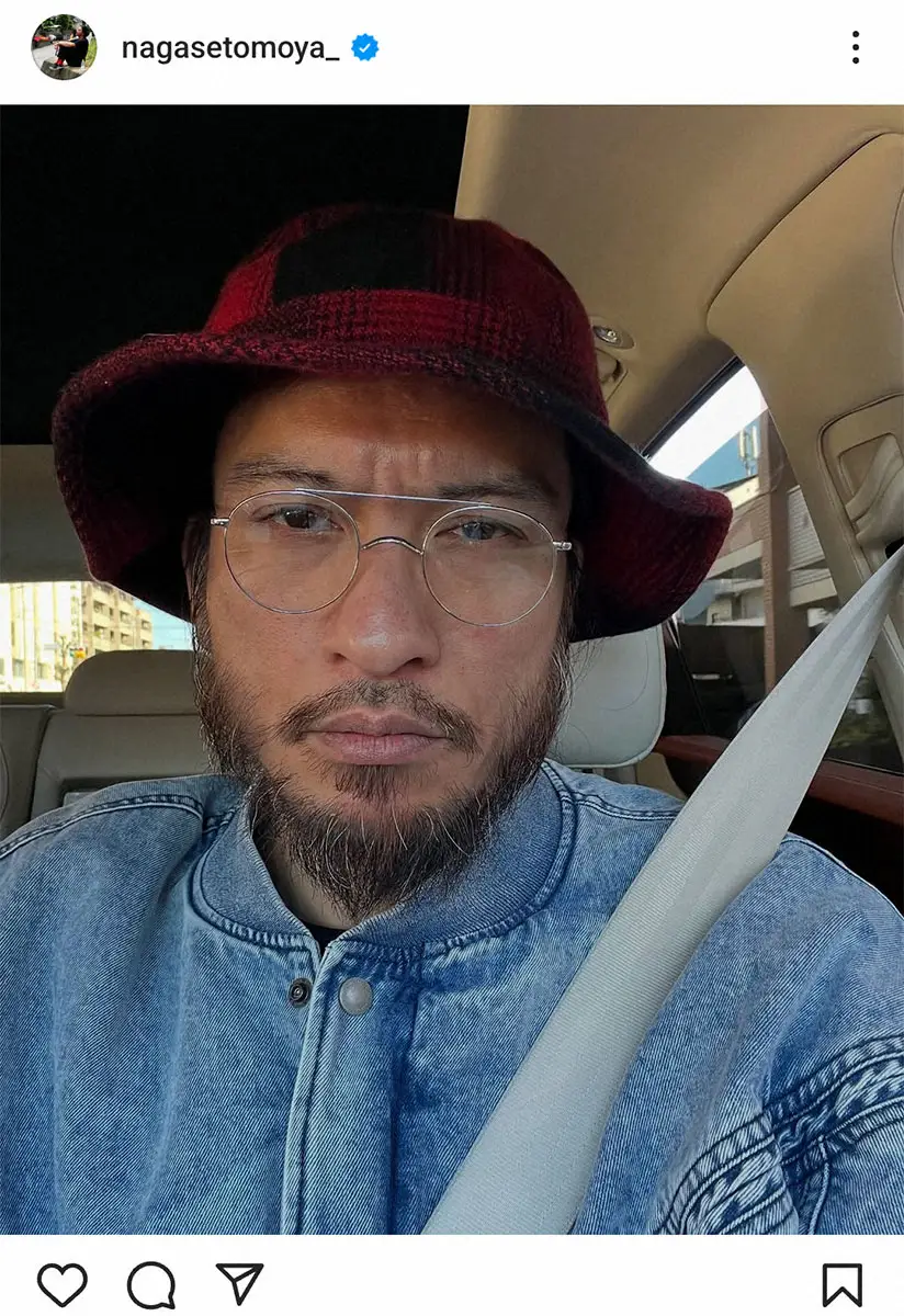 【画像・写真】長瀬智也公式インスタグラム（@nagasetomoya_）から