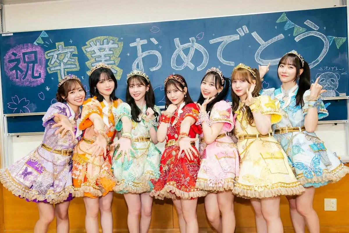 【画像・写真】「FRUITS　ZIPPER」が門出を祝福　15日ABEMAで冠番組がスタート