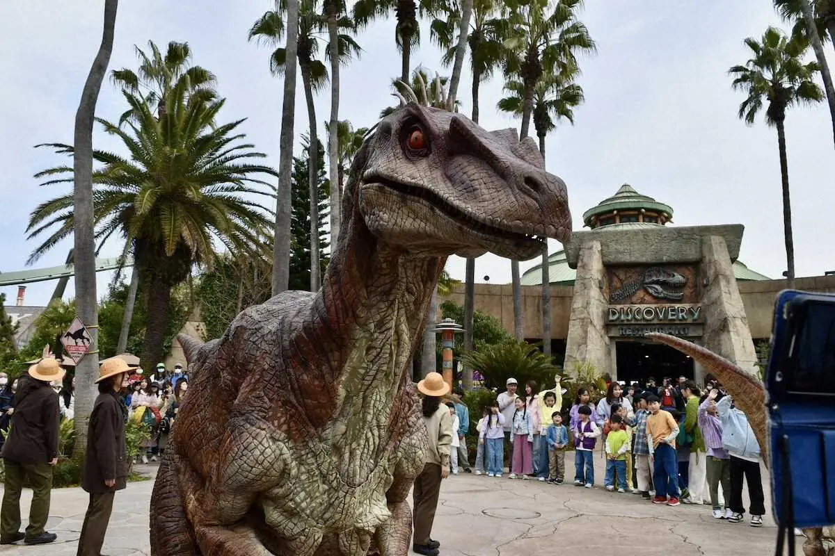 【画像・写真】USJ、「ジュラシック・ワールド・ジャーニー」先行公開「進化した恐竜体験で一生の宝物級思い出を」