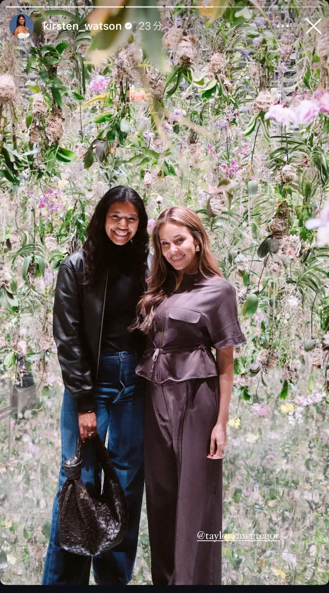 【画像・写真】ド軍リポーター・ワトソンさん「時差ボケ」も東京大満喫！チームラボでカ軍リポーターと仲良し2S