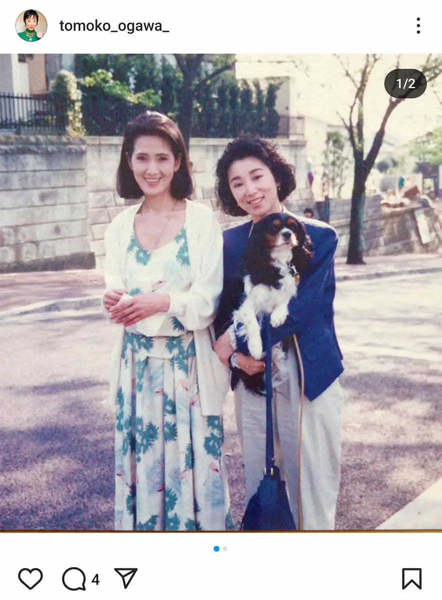 【画像・写真】小川知子「無二の親友」いしだあゆみさん追悼　「何も未練はない」と言っていたと明かし「拍手で送りたい」