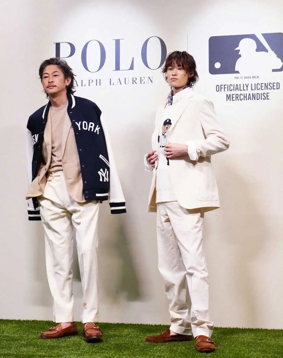 【画像・写真】窪塚洋介＆愛流が親子で表参道に登場！　父は19日にメジャー生観戦「もうワクワクでございます」