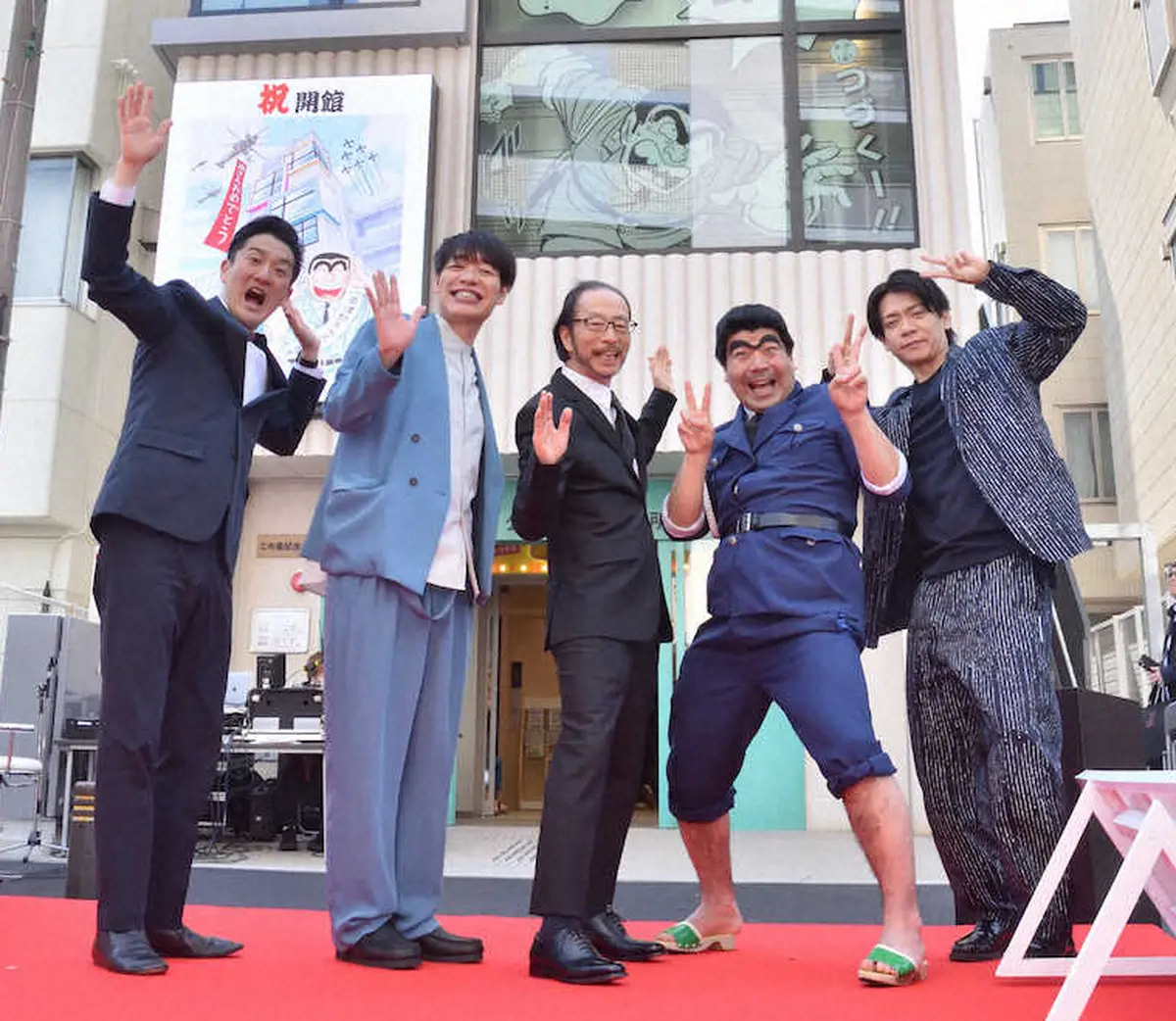 【画像・写真】「こち亀記念館」オープン　作者の秋本治氏が宣言「ライバルは浅草の花やしき!」