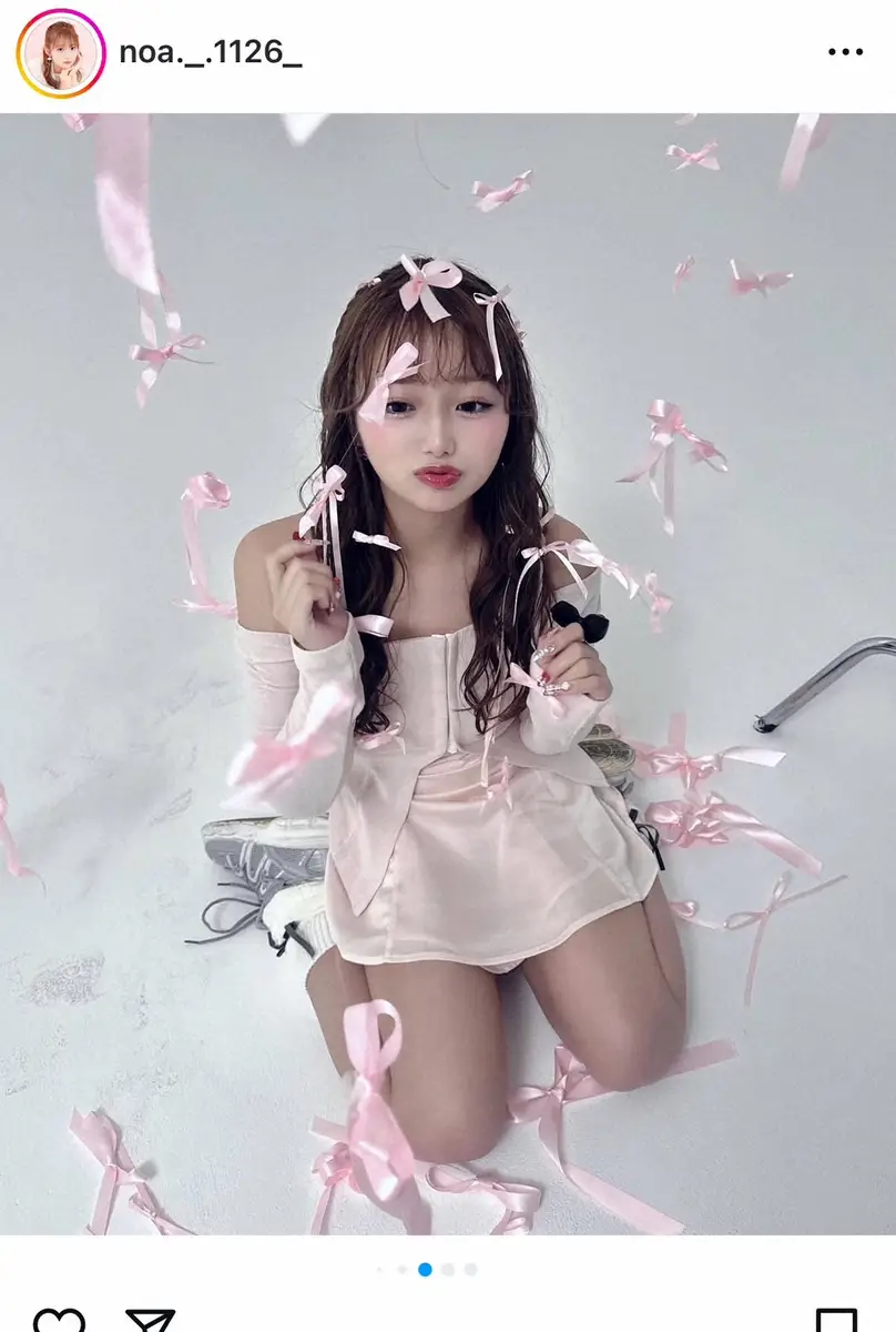 【画像・写真】辻希美の長女・希空　ガーリーなミニ丈衣装でファン魅了　“上目遣い”オフショットも「チェックしてね」