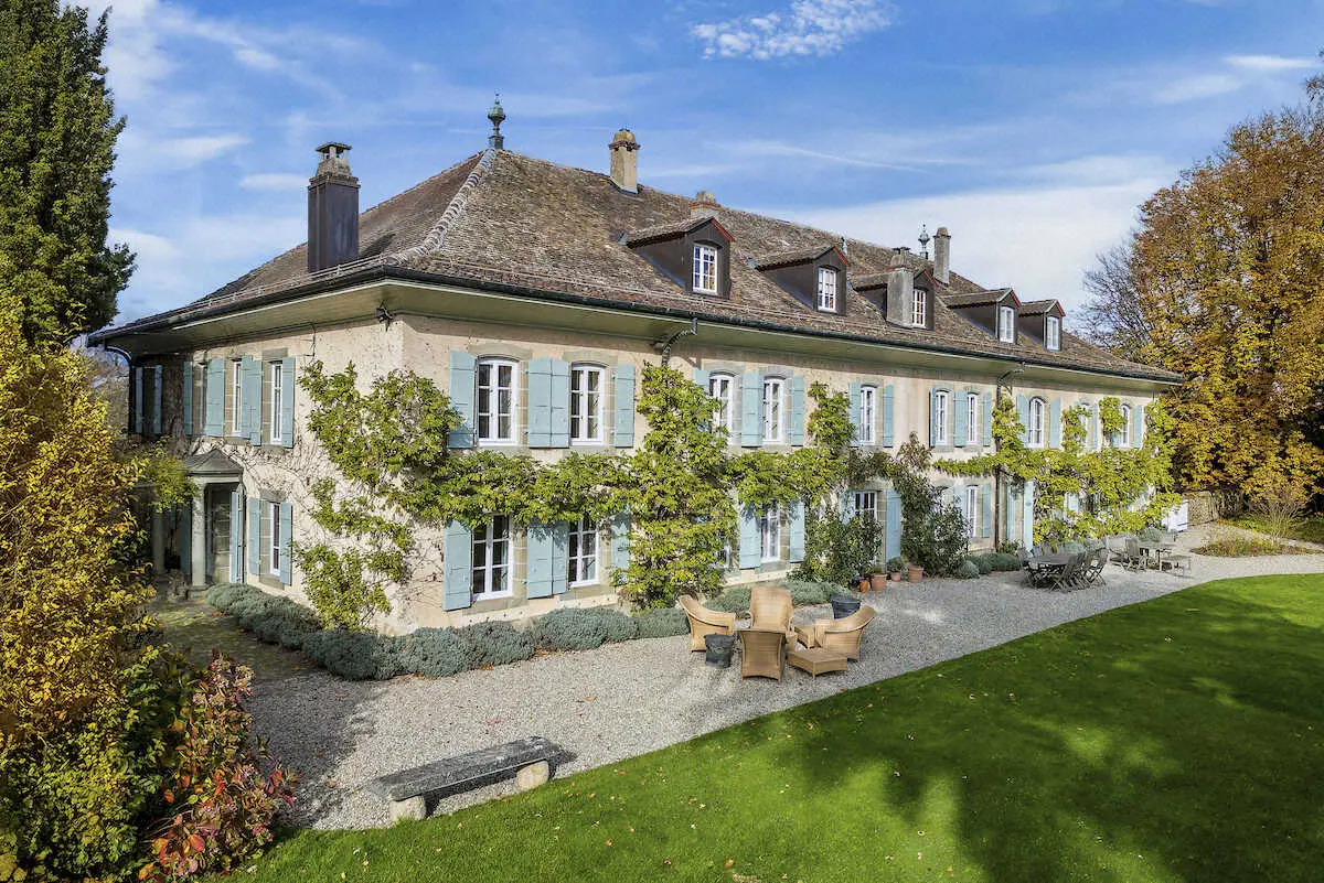 【画像・写真】オードリー・ヘプバーンさんが晩年を過ごした邸宅＝スイス・トロシュナ（Knight　Frank提供）