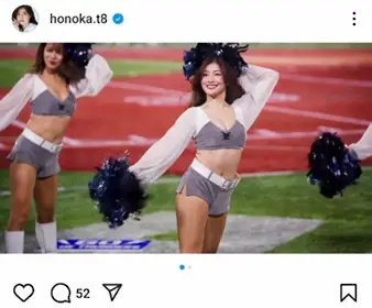 【画像・写真】30歳人気女優の美人姉　チアリーダー・ショット公開に「見入ってしまう」「エグ可愛」「かっこいい」
