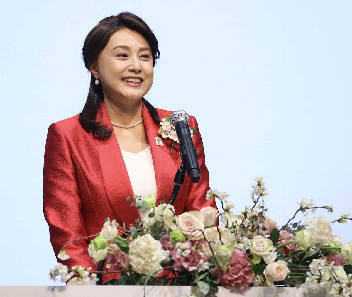 【画像・写真】日本館名誉会長の藤原紀香　開会式に出席「日本を誇らしく思います」