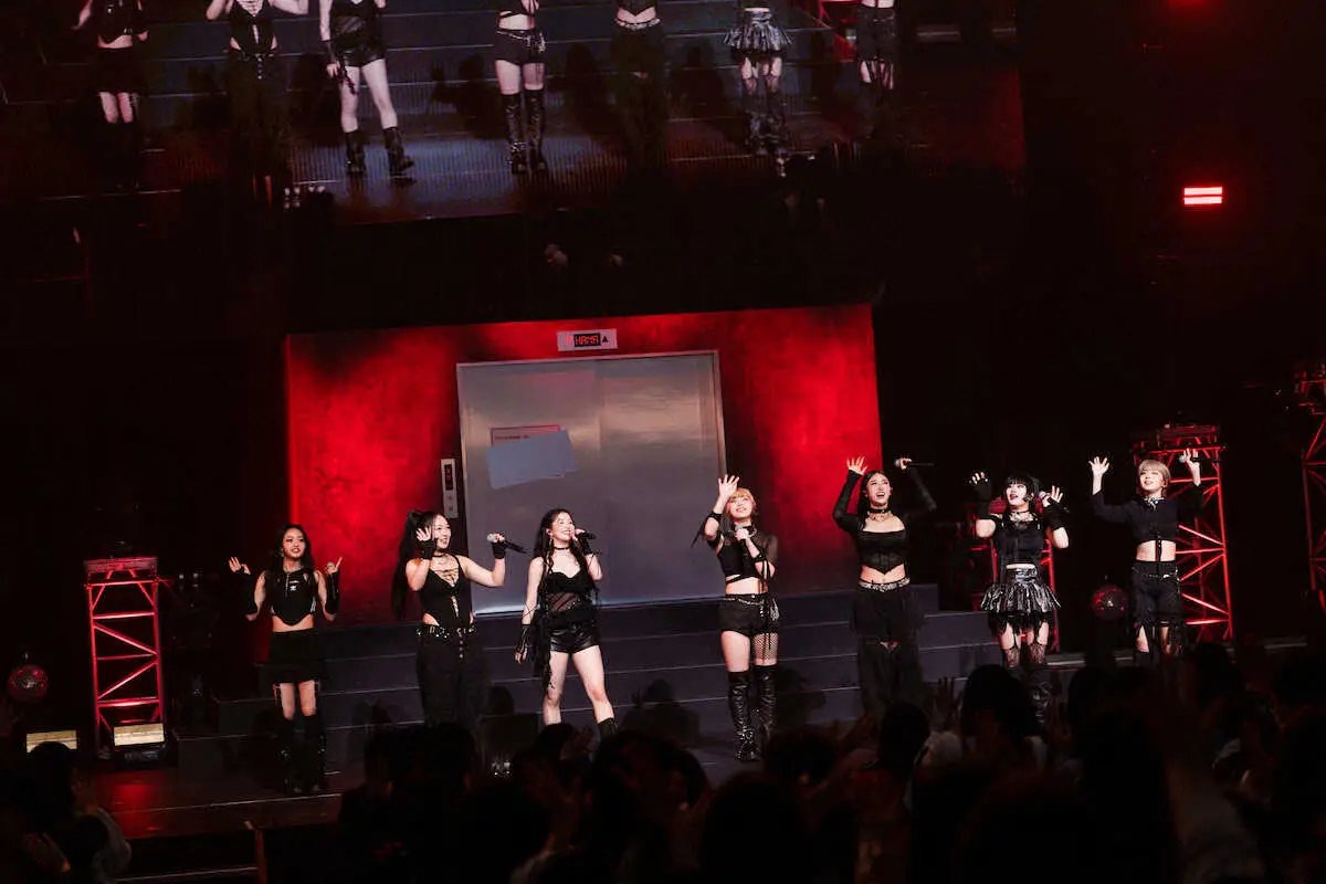 【画像・写真】「No　No　Girls」発の「HANA」　デビュー直前イベントでデビュー曲「ROSE」初披露