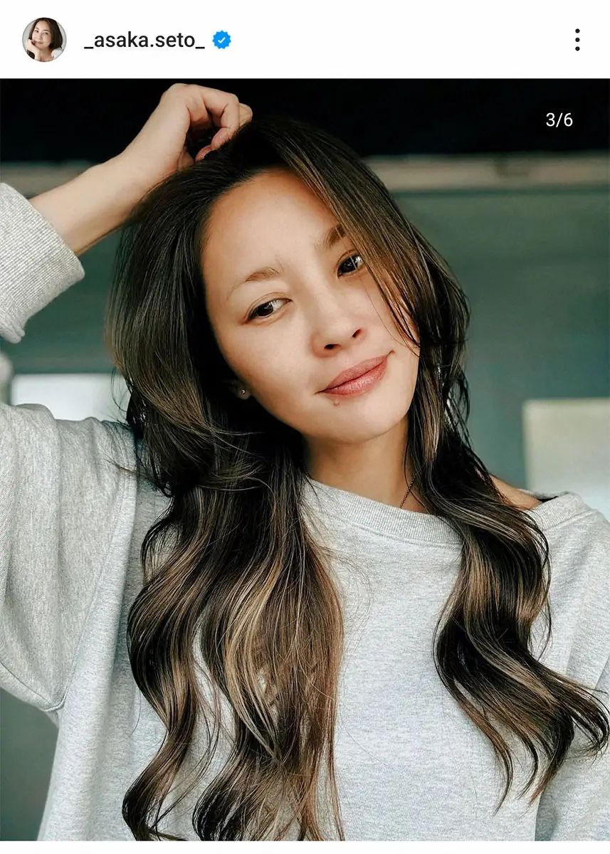 【画像・写真】瀬戸朝香の公式インスタグラム（@_asaka.seto_)から
