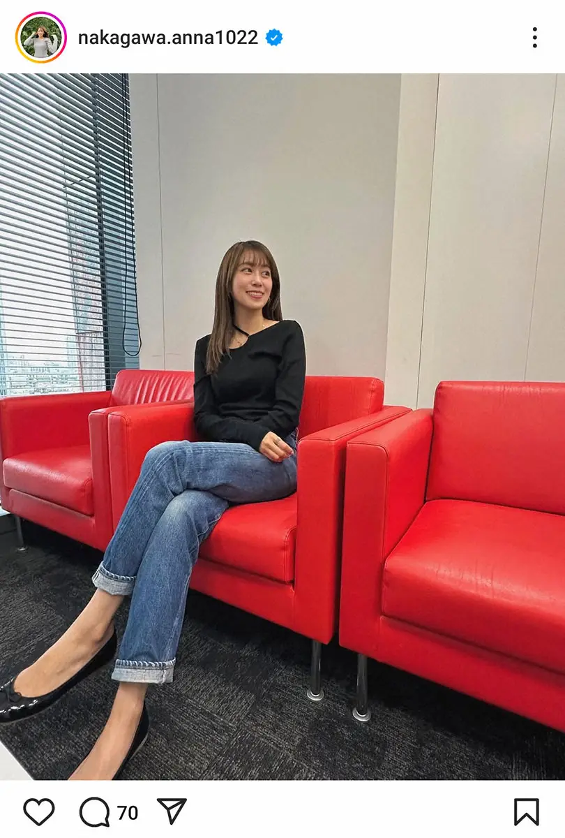 【画像・写真】元NHK中川安奈アナ　ホリプロ入りでフリー初仕事「たくさん笑ったな」　ファンから「楽しみ」の声