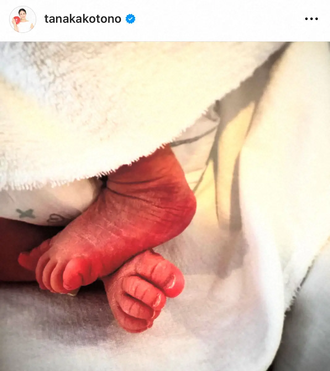 【画像・写真】元新体操五輪主将・田中琴乃さん　第2子出産を報告「のんびりのんびりな娘は41週までお腹に」