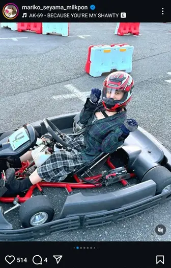 【画像・写真】“セクシー過ぎます”元日テレ女子アナ44歳　F1ショット公開に「いい感じやん」