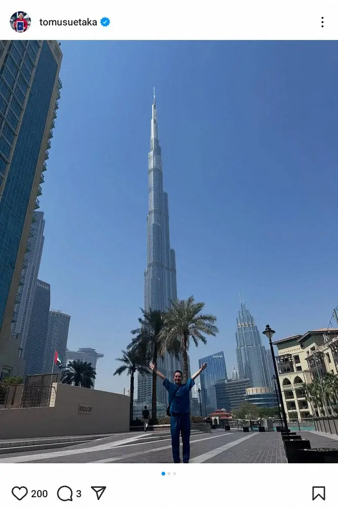 【画像・写真】ドバイを訪れた人気落語家「だけどやっぱり唯一日本のほうがいいなって思う」設備告白「日本の技術って…」