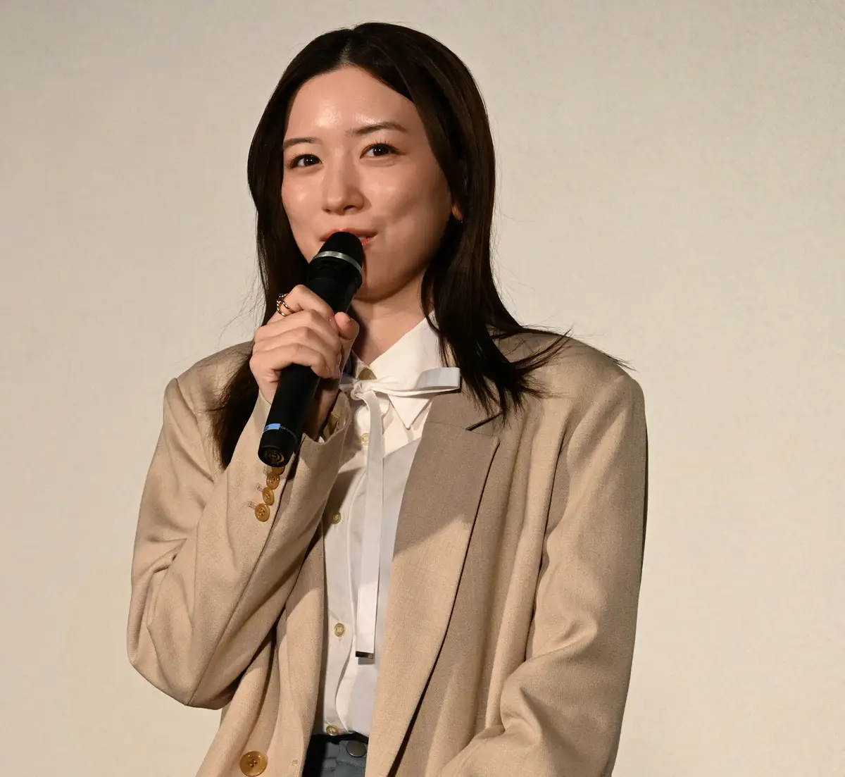 【画像・写真】TBS日曜劇場「キャスター」初回試写会に登壇した永野芽郁