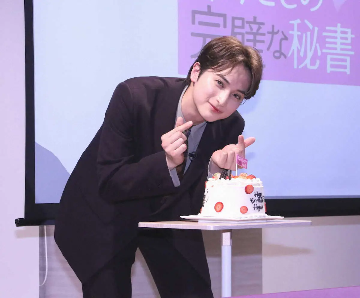 【画像・写真】一ノ瀬颯　今年は脱“15分アラーム”　28歳誕生日に今年の抱負語る