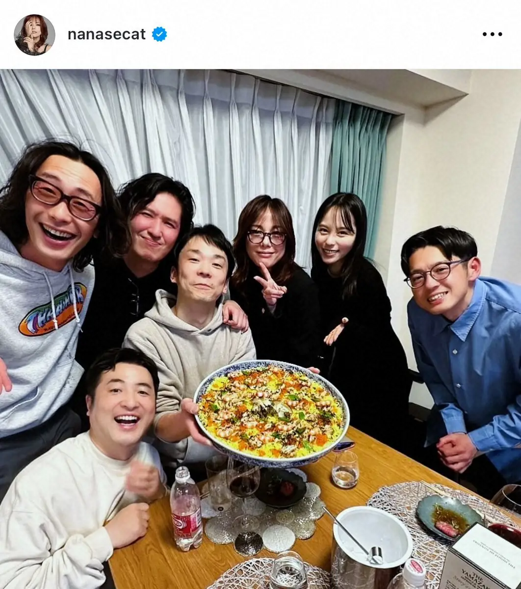 【画像・写真】相川七瀬　「上新庄繋がり」小学、中学同じの人気芸人宅でホームパーティ「岡村さんもいたら完璧」