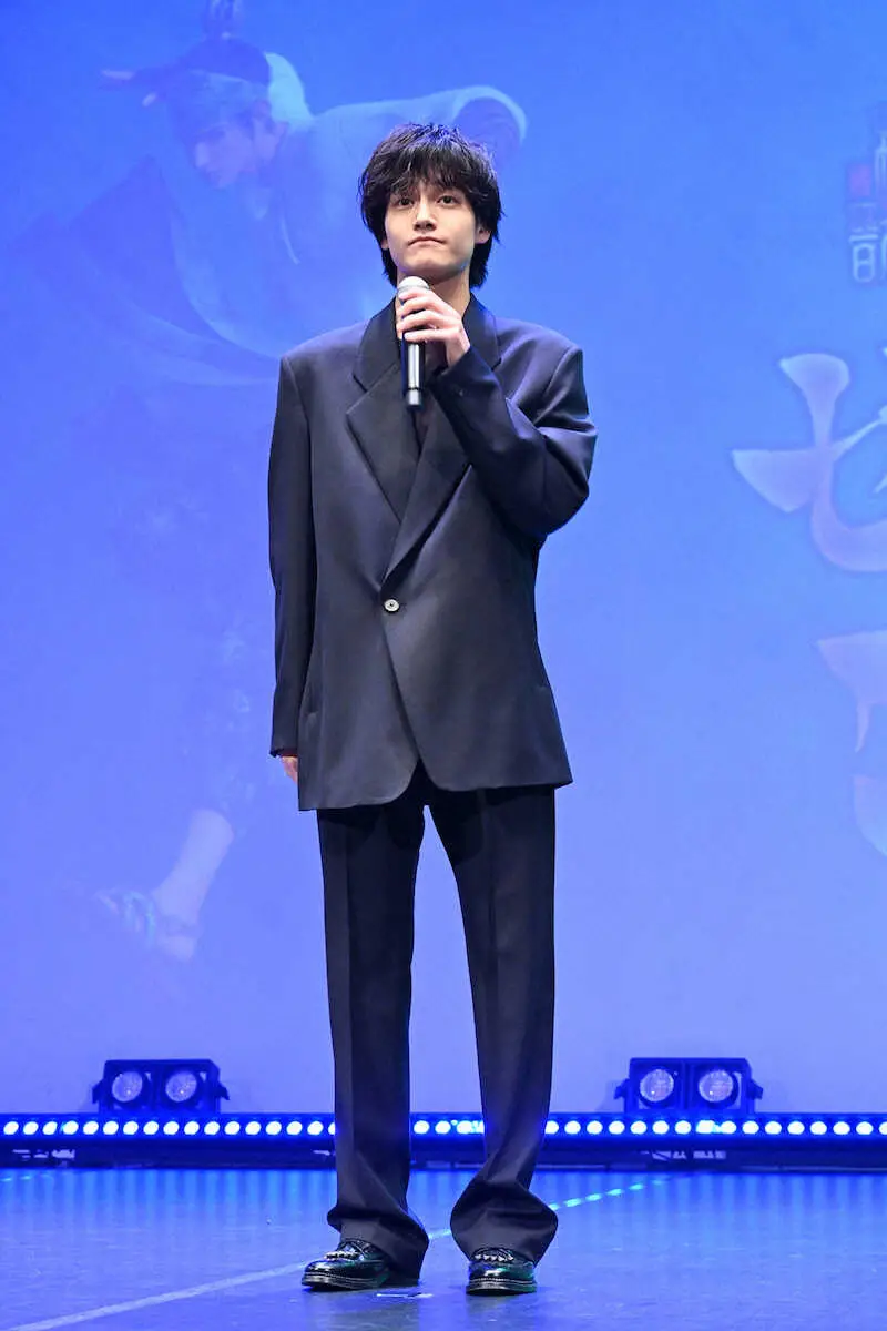 【画像・写真】佐野晶哉　“祖母孝行”できて喜び　中国アニメ映画「ヨウゼン」で声優　公開御礼舞台あいさつ