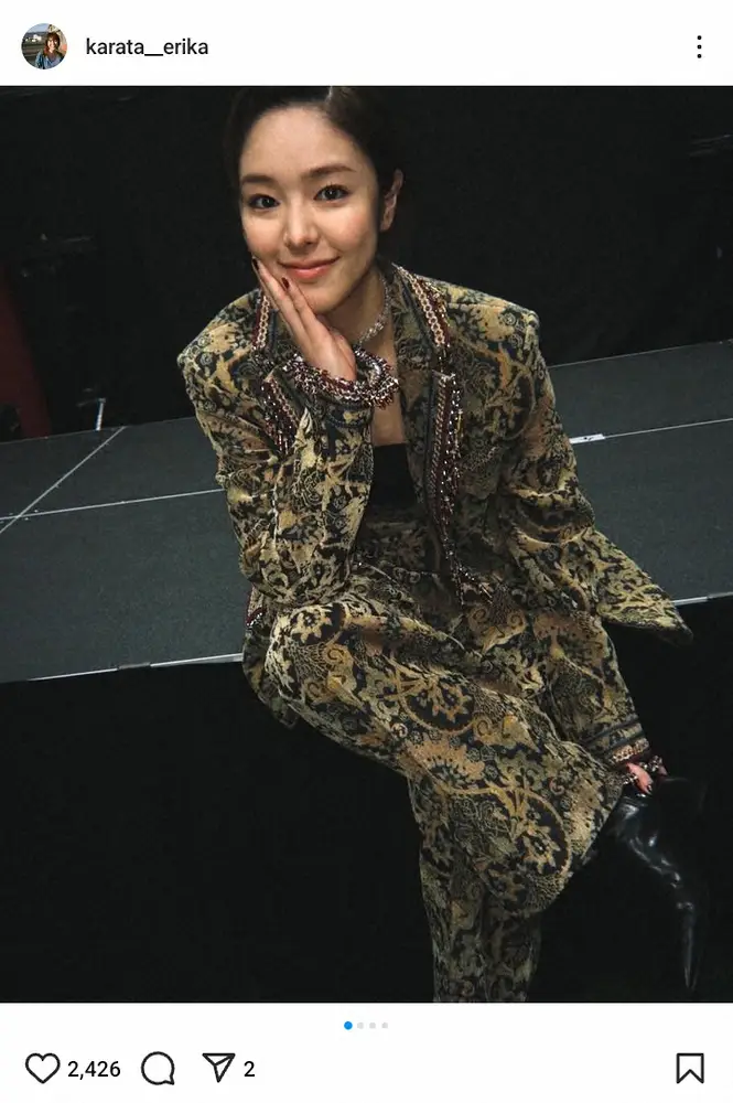 【画像・写真】27歳人気女優　“別人級メーク”の最新ショット公開　昨年は10キロ増量した姿が話題