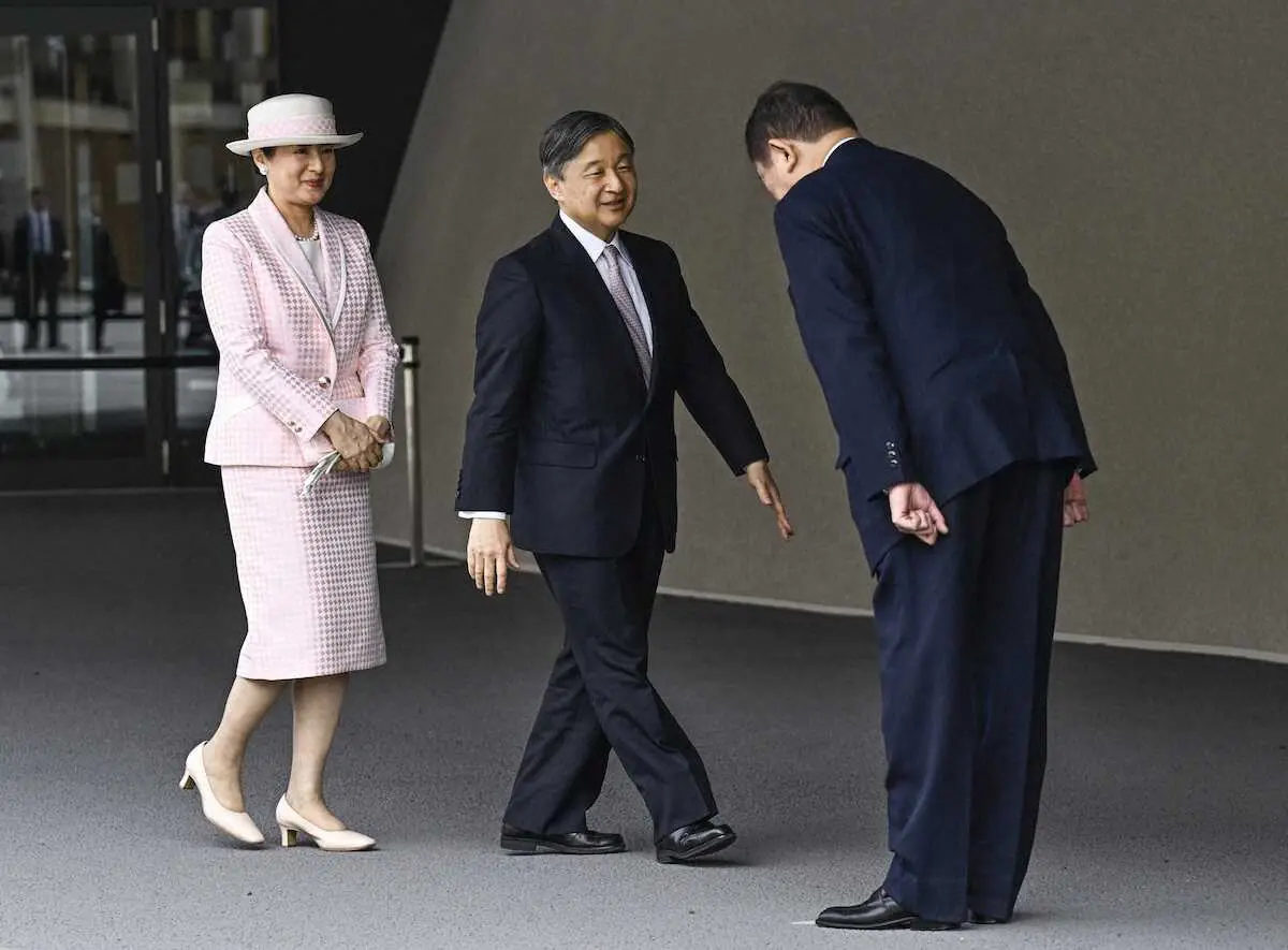 開会式に出席された天皇・皇后両陛下、秋篠宮ご夫妻（AP） - スポニチ Sponichi Annex 芸能