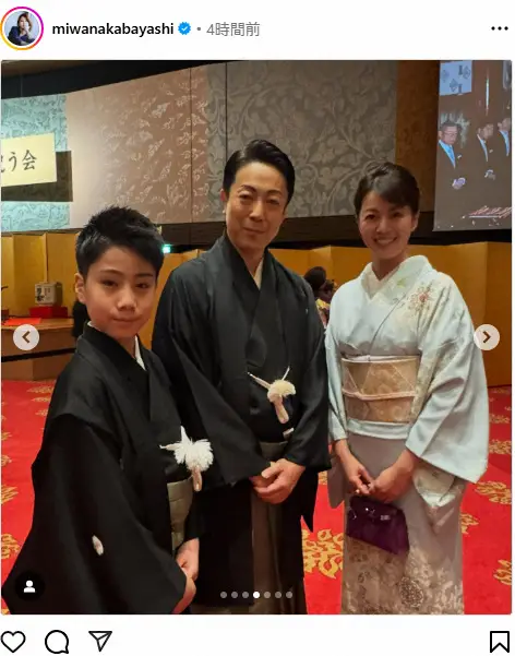 【画像・写真】超人気ガールズグループメンバーのモデル母　あでやか着物姿披露　「とても素敵」の声