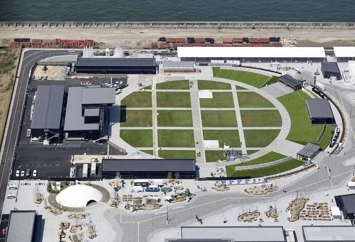 【画像・写真】大阪・関西万博開幕　並ばないはずが…長蛇、混乱、風雨…どんだけ並ぶねん!　スポニチ記者が現地ルポ　