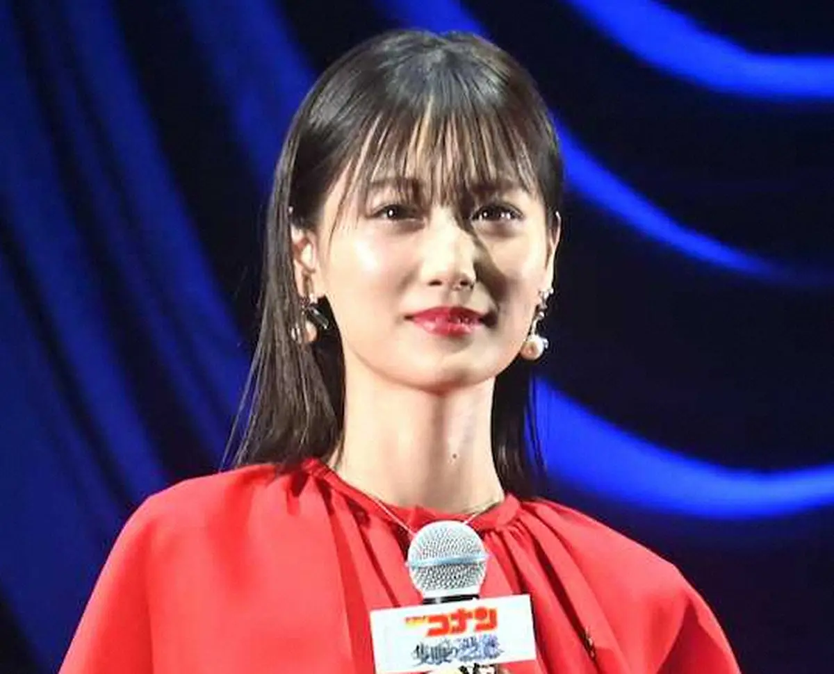 【画像・写真】山田孝之＆山下美月　アニメ映画「名探偵コナン　隻眼の残像」ファンミーティングでPR