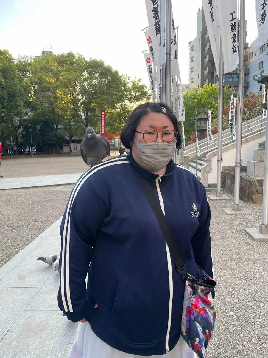 【画像・写真】安藤なつの肩に野生の…　名古屋で驚きの光景激写　ナイツもびっくり「ほんとに？」