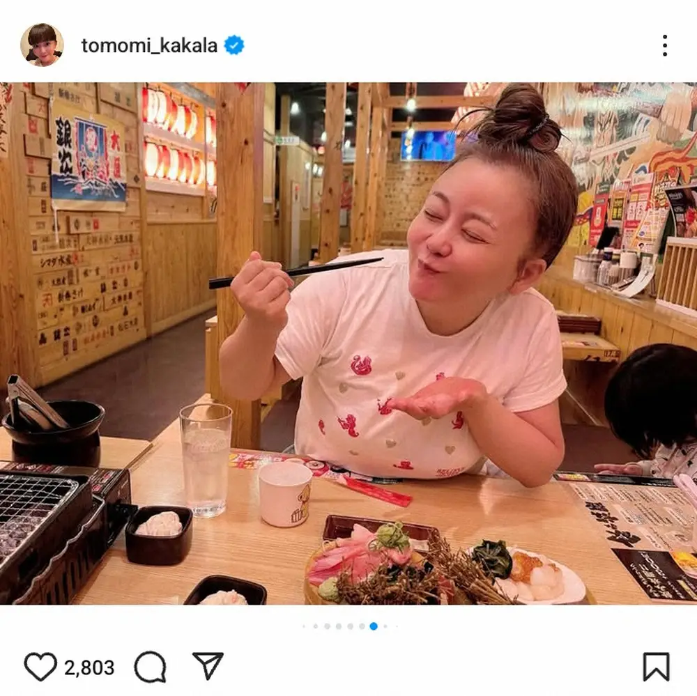 【画像・写真】華原朋美「山口県でコンサート」幸せのもぐもぐショット＆5歳長男を抱き締める親子写真公開