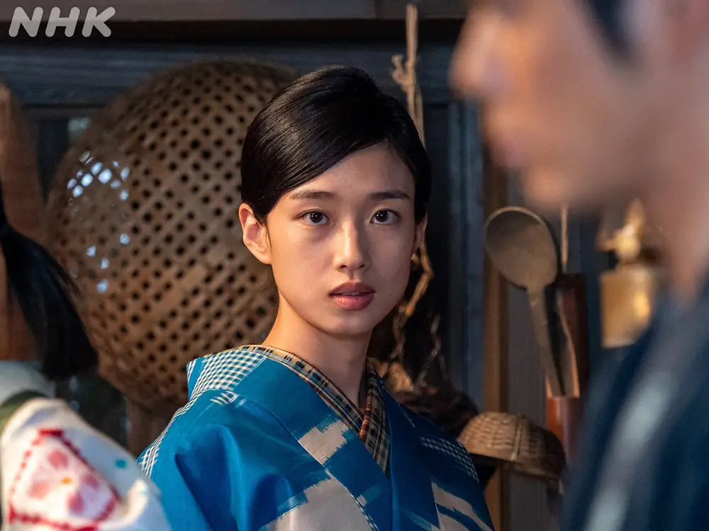 【画像・写真】連続テレビ小説「あんぱん」第16話。朝田釜次の提案「豪、どうな？のぶと石屋やらんか」に、朝田蘭子（河合優実）は…番組公式X（@asadora_nhk）から