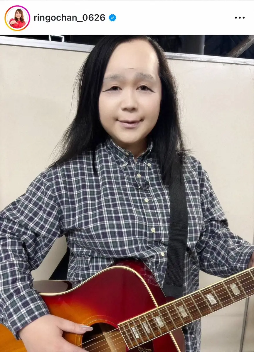 【画像・写真】りんごちゃん　“驚異の完成度”扮装オフショットが大反響　「食事中吹き出した」「ジワジワくる」