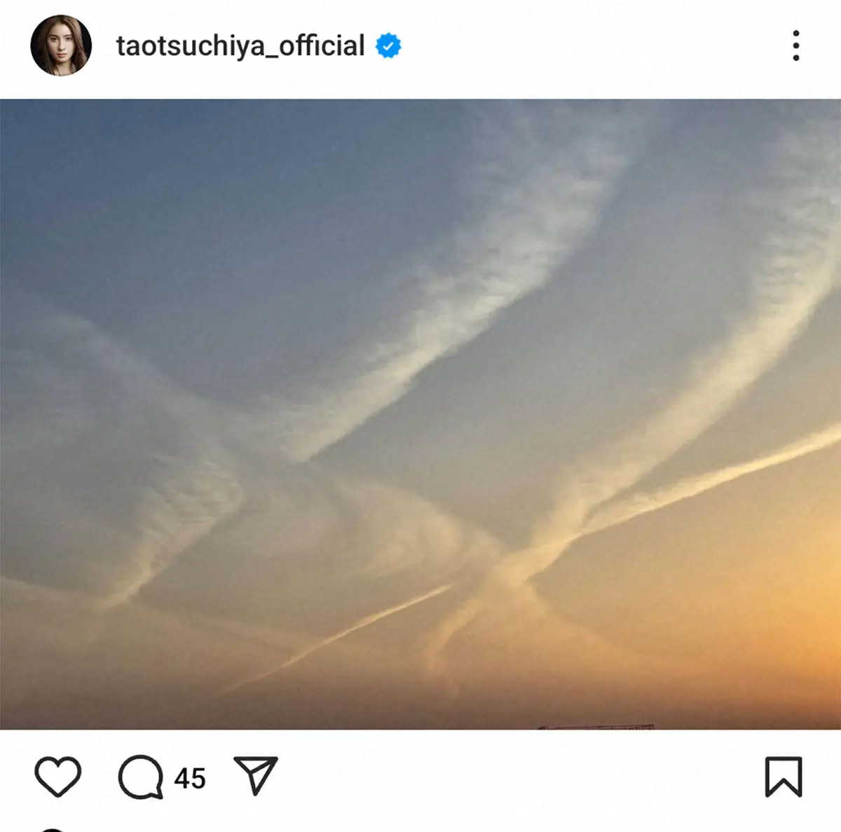 【画像・写真】土屋太鳳の公式インスタグラム（@taotsuchiya_official)から