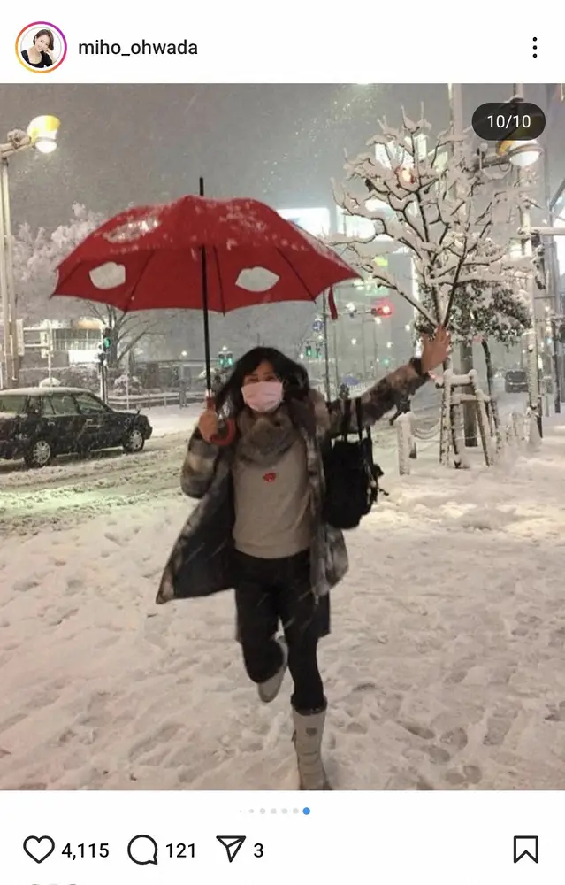 【画像・写真】大和田美帆　母・岡江久美子さんの命日迎え思い記す「全部は受け止めきれなくて」も「いつか母に…」