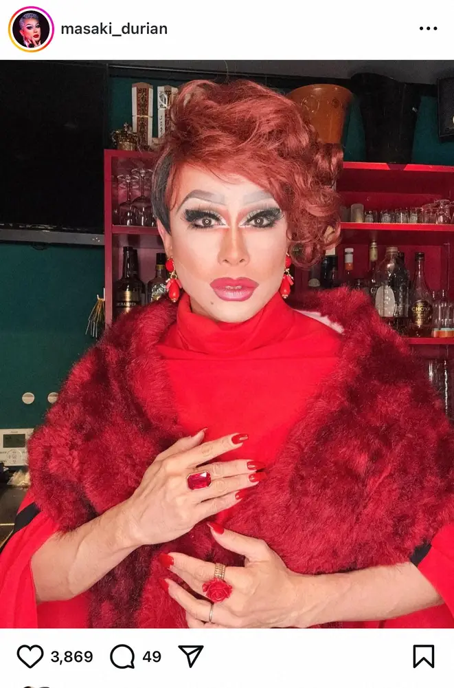 【画像・写真】40歳ドラァグクイーン　「すっぴん」でドラマ出演　別人級ショットに「イケメンすぎ」「男前」の声