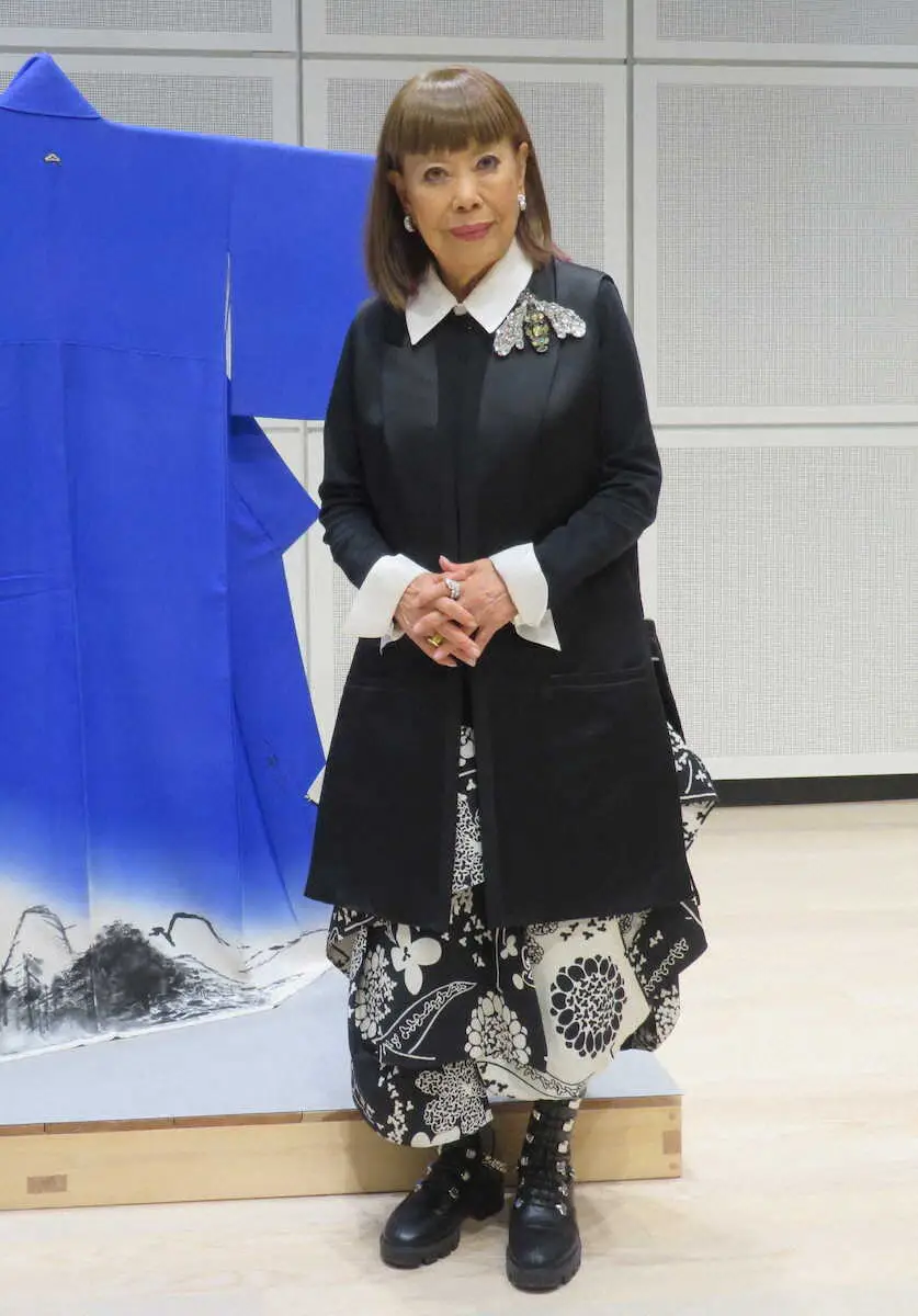 【画像・写真】コシノヒロコ　大阪・中之島美術館で「生誕150年記念　上村松園」トークショーに登壇