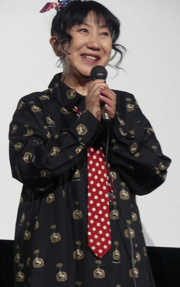 【画像・写真】室井滋「この映画に参加できて良かった」　在宅緩和ケア映画「ハッピー☆エンド」公開記念舞台あいさつ