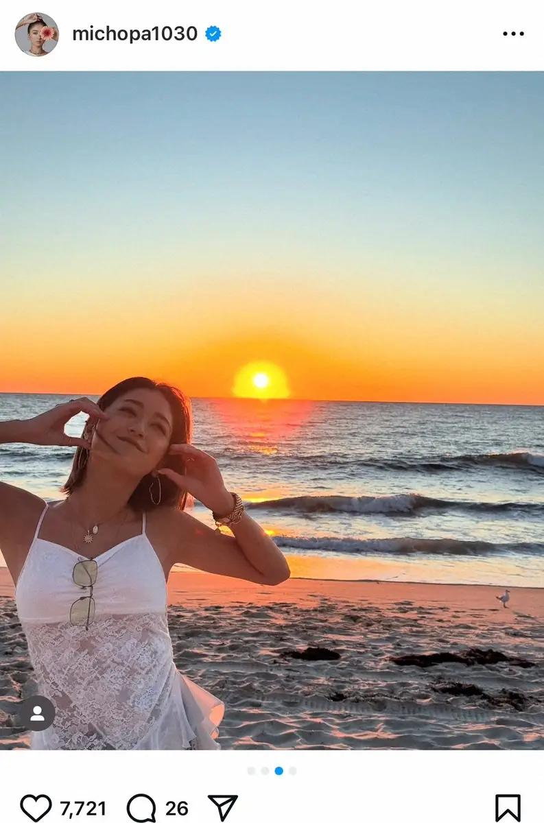 【画像・写真】みちょぱ　フィルターなしの“自然体ショット”が大反響「映画のワンシーンみたい」「ま、眩しい…」