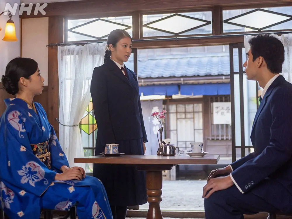 【画像・写真】「あんぱん」のぶ＆メイコ待った“食パンの角”まさかの伏線回収！蘭子破談…ネット岩男に同情も「幸あれ」