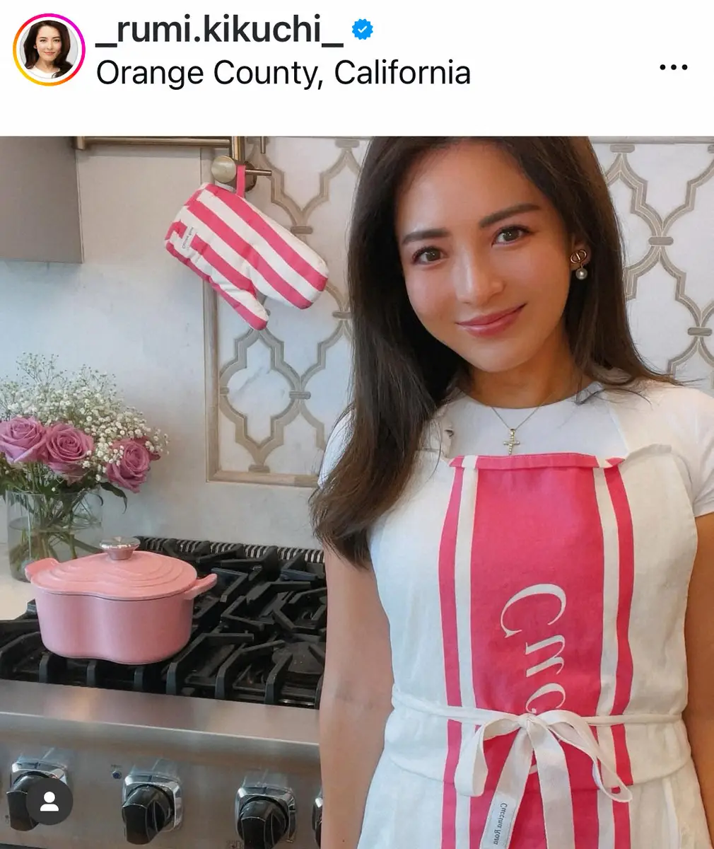 【画像・写真】菊池雄星の妻・深津瑠美　5カ月ぶり投稿でカリフォルニアでの新生活報告「少しずつ馴染んできました」