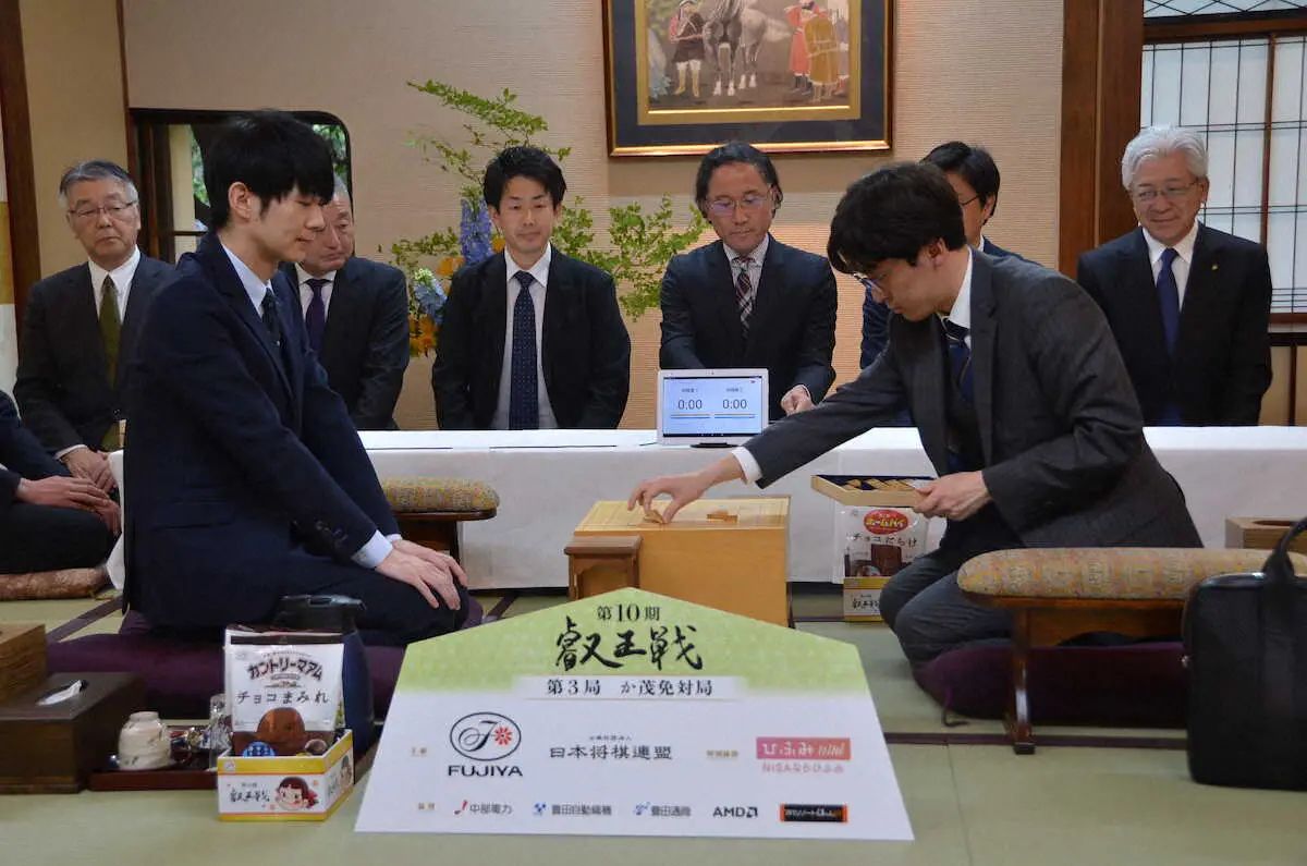 【画像・写真】伊藤叡王　王手なるか　名古屋で斎藤八段と第3局検分　3位ドラゴンズの勢いを背に？