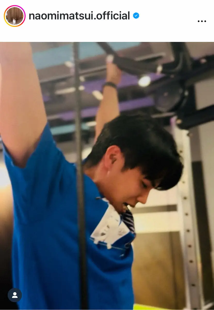 【画像・写真】松居直美　甲子園出場の若手俳優との“1週間ぶり”トレSに反響「背筋エグいっす」「肩周りの筋肉美しい」