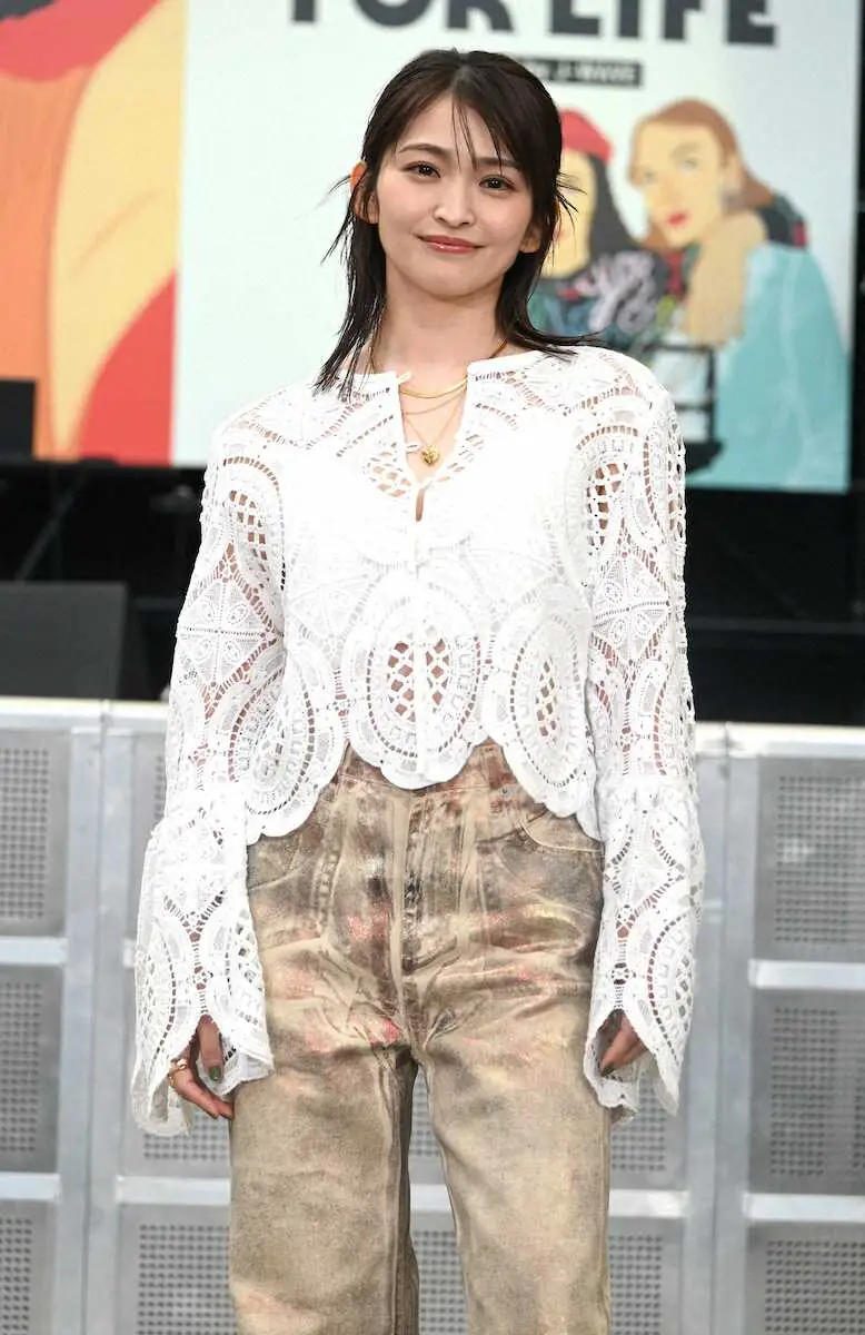 【画像・写真】岡本玲「腫れがなんとかひけ！」連休中に親知らず抜歯　イベント参加「なんとか間に合ったと思います」笑顔